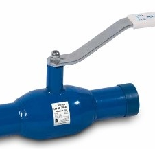 Кран шаровой Gas 065.016.Н/П.02. из стали 20 Ду65 Ру1,6МПа с КОФ и крепежом
